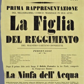 LA FILLE DU RÉGIMENT LA FILLE DU RÉGIMENT