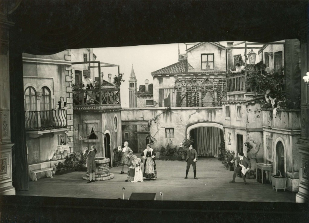  Il primo allestimento triestino del «Campiello», al Teatro Verdi nel gennaio 1932