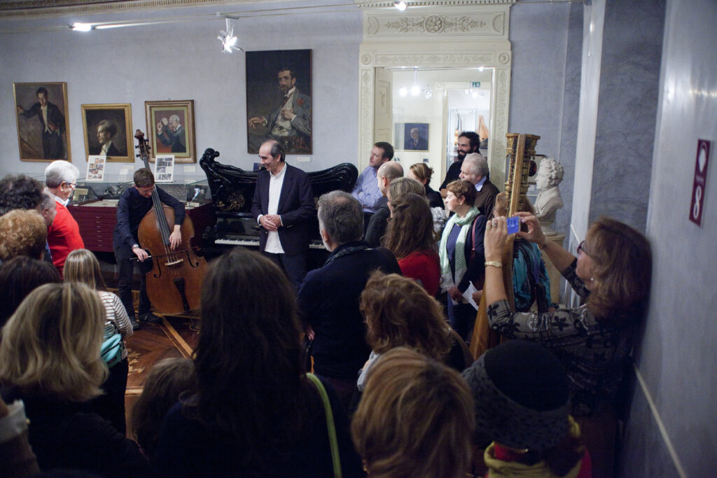 Un momento di una precedente edizione del ciclo «LE STANZE DELLA MUSICA»